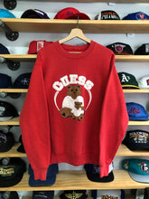 Load image into Gallery viewer, Vintage Guess Teddy Bears Boot Crewneck Size Medium
