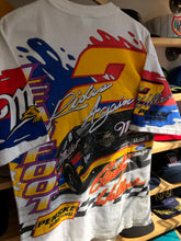 Load image into Gallery viewer, Vintage 90s Rusty Wallace All Over Print Racing Tee M
