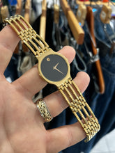 Load image into Gallery viewer, Vintage 90s Movado Esperanza Gold 33MM Quartz Watch
