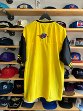 Load image into Gallery viewer, Vintage Ruff Ryders Dirty Denim Black / Yellow Jersey XL

