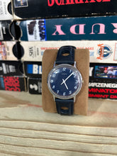 Load image into Gallery viewer, Vintage 1974 Timex Mercury Blue Dial Watch
