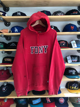 Load image into Gallery viewer, Vintage 1984 Discus Athletics FDNY Hoodie Size 2XL

