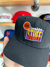 Load image into Gallery viewer, Vintage AJD NBA Inside Stuff Promo SnapBack Hat
