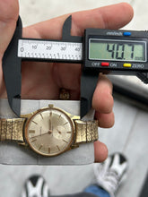 Load image into Gallery viewer, Vintage 1960s Benrus Gold Played Hand Wind Sub Dial Watch

