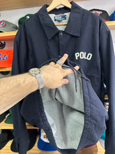 Load image into Gallery viewer, Vintage 90s Polo Ralph Lauren Cotton Lined Coaches Jacket Large / XL
