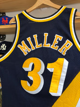 Load image into Gallery viewer, Vintage Champion Indiana Pacers Reggie Miller Authentic Jersey Size 44/Large
