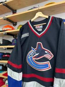 Vintage CCM Vancouver Canucks NHL 2000 Center Ice Blank Authentic Jersey Size 52/2XL