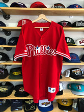Load image into Gallery viewer, Vintage Russell Athletic Philadelphia Phillies Blank BP Mesh Authentic Jersey Size 48/XL
