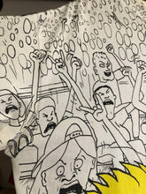 Load image into Gallery viewer, Vintage 1993 MTV Beavis And Butt-Head AOP Tee Size XL
