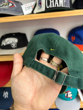 Load image into Gallery viewer, Vintage 90s Nike Script Chenille Patch Buckle Back Hat
