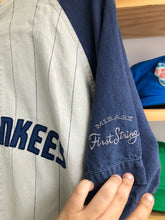 Load image into Gallery viewer, Vintage Mirage First Swing Black Yankees Baseball Jersey Size 2XL
