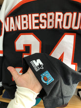 Load image into Gallery viewer, Vintage Starter Philadelphia Flyers John Vanbiesbrouck Jersey Size Large

