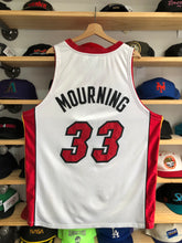 Load image into Gallery viewer, Vintage Nike Miami Heat Alonzo Mourning Authentic Jersey Size 52/2XL
