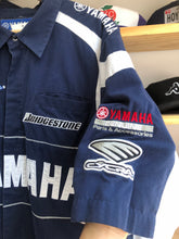 Load image into Gallery viewer, Vintage JH Design Yamaha Racing Button Shirt Size 2XL
