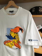 Load image into Gallery viewer, Vintage 90s Iceberg Donald Duck Boot Tee L
