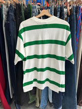 Load image into Gallery viewer, Vintage Logo 7 Oakland Athletics Striped Tee Medium
