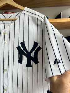 Vintage Majestic New York Yankees Randy Johnson Authentic Jersey Size 48/XL