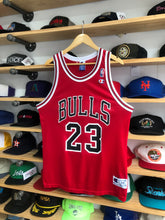 Load image into Gallery viewer, Vintage Champion Chicago Bulls Michael Jordan Jersey Size 44/Large
