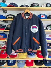 Load image into Gallery viewer, Vintage 1 of 1 DeLong Wool Varsity 1979-1983 New York Knicks Logo Patch Jacket Large / XL
