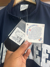 Load image into Gallery viewer, Vintage 90s Adidas Yankees Zip Up Windbreaker Size Medium

