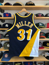 Load image into Gallery viewer, Vintage Champion Indiana Pacers Reggie Miller Authentic Jersey Size 44/Large
