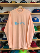 Load image into Gallery viewer, Vintage Brooklyn Spellout Long Sleeve Tee Size L/XL
