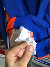 Load image into Gallery viewer, 2012 Mitchell &amp; Ness New York Knicks Warm Up Jacket Size Small
