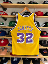 Load image into Gallery viewer, Vintage Champion Los Angeles Lakers Magic Johnson Jersey 44 Large
