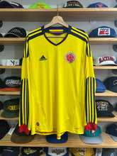 Load image into Gallery viewer, Vintage 2013 Adidas Colombia Long Sleeve Soccer Jersey Size Large
