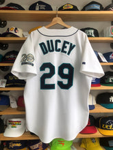 Load image into Gallery viewer, Vintage Russell Athletic Seattle Mariners Rob Ducey Authentic Jersey Size 48/XL

