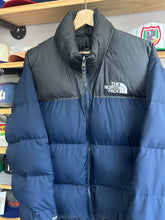 Load image into Gallery viewer, 2008 The North Face 700 Series Nuptse Navy / Gray Large

