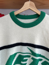 Load image into Gallery viewer, Vintage 1980s New York Jets Cliff Engle Knit Sweater Large
