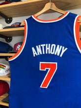 Load image into Gallery viewer, 2010 Adidas New York Knicks Carmelo Anthony HWC Nights Authentic Jersey Size 2XL
