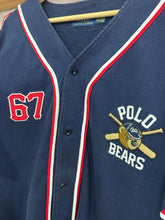 Load image into Gallery viewer, Ralph Lauren Polo Bears Baseball Jersey Size XXL
