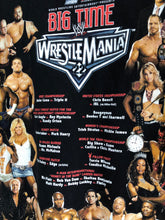 Load image into Gallery viewer, Vintage 2006 WWE WrestleMania 22 Promo Schedule Tee Size XL
