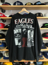 Load image into Gallery viewer, Vintage Eagles Anthology Reunion Tour Long Sleeve Double Sided Tee Size XL
