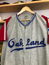 Load image into Gallery viewer, Vintage Ebbets Field Oakland Oats Wool Jersey Size Medium
