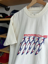 Load image into Gallery viewer, Vintage 1998 Porsche Beige GTI Crew Chief Tee Large
