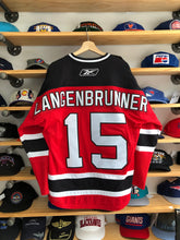 Load image into Gallery viewer, Vintage Reebok New Jersey Devils Jamie Langenbrunner Jersey Size Small
