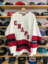 Load image into Gallery viewer, Vintage Ralph Lauren Chaps Hockey Style Long Sleeve Size XL

