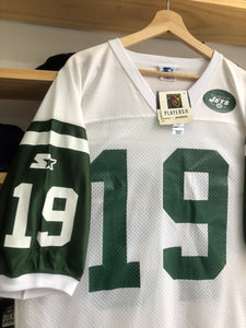 Deadstock Vintage Starter New York Jets Keyshawn Johnson Jersey Size 48/Large