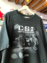 Load image into Gallery viewer, Vintage 2000s Three Stooges CSI Parody Tee Size XL
