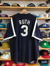 Load image into Gallery viewer, Vintage Majestic New York Yankees Babe Ruth Cooperstown Collection Jersey Size 3XL
