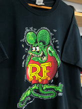 Load image into Gallery viewer, 2010s Rat Fink Logo Tee Size Large
