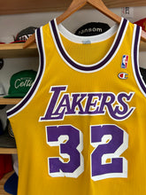Load image into Gallery viewer, Vintage Champion Los Angeles Lakers Magic Johnson Jersey 44 Large
