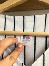 Load image into Gallery viewer, Vintage Russell Athletic New York Yankees Blank Pinstripe Authentic Jersey Size 52/2XL
