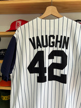 Load image into Gallery viewer, Vintage Anaheim Angels Majestic Mo Vaugh Pinstripe Jersey XL

