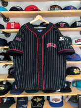 Load image into Gallery viewer, Vintage Starter Chicago Bulls Pinstripe Baseball Jersey Size XL
