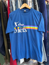 Load image into Gallery viewer, Vintage 1980s New York Mets Rainbow Stripe Tee Large / XL
