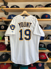 Load image into Gallery viewer, Deadstock Vintage Majestic Milwaukee Brewers Robin Yount Authentic Jersey Size 44/Large

